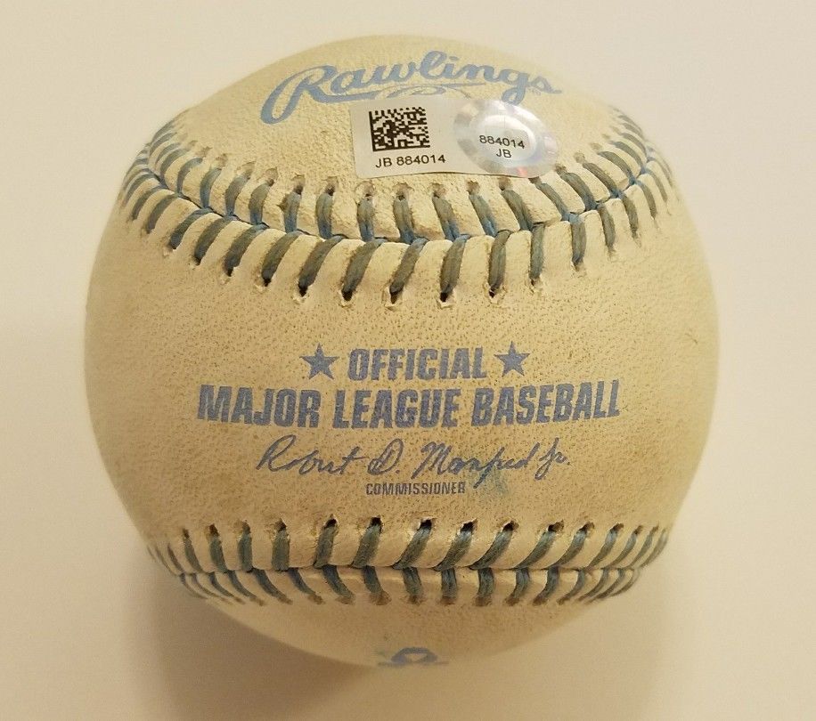 2017 Chicago Cubs Game Used Fathers Day Ball! MLB HOLO!! Rizzo!! Bryant!!