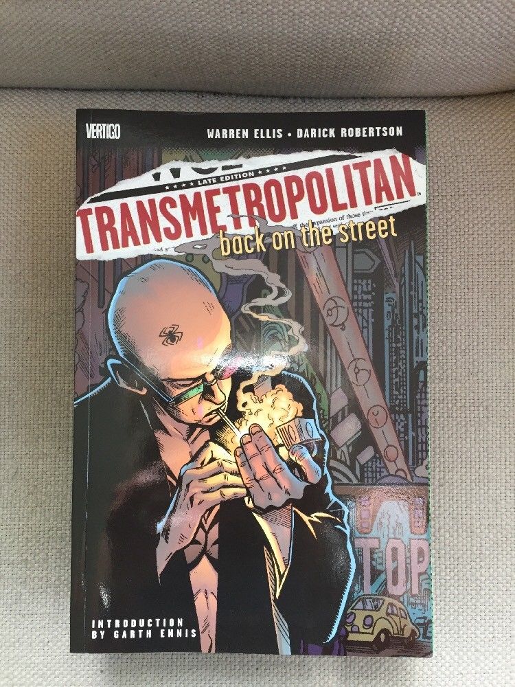 Transmetropolitan Vol 1-7 Vertigo DC TPB Set 1 2 3 4 5 6 7 Warren Ellis