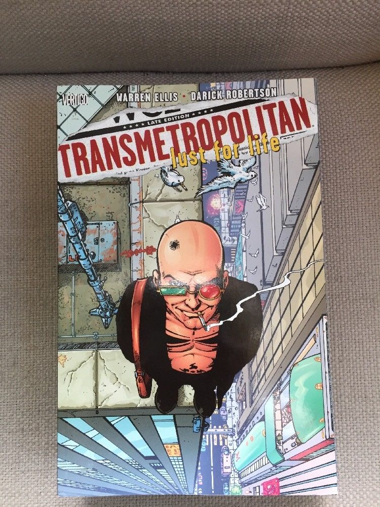 Transmetropolitan Vol 1-7 Vertigo DC TPB Set 1 2 3 4 5 6 7 Warren Ellis