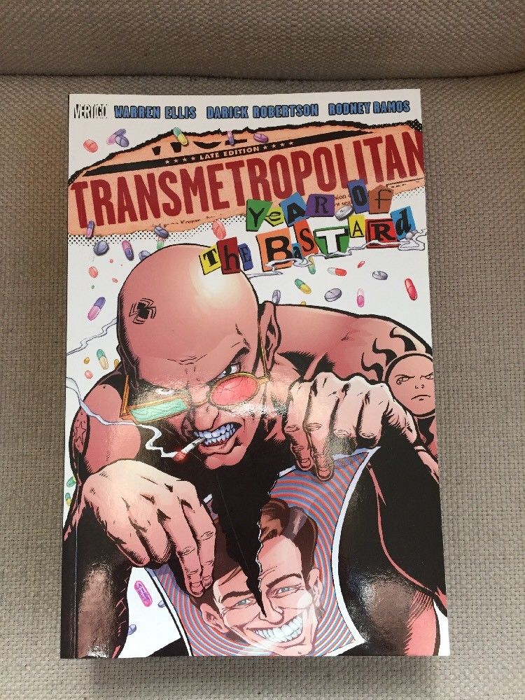 Transmetropolitan Vol 1-7 Vertigo DC TPB Set 1 2 3 4 5 6 7 Warren Ellis