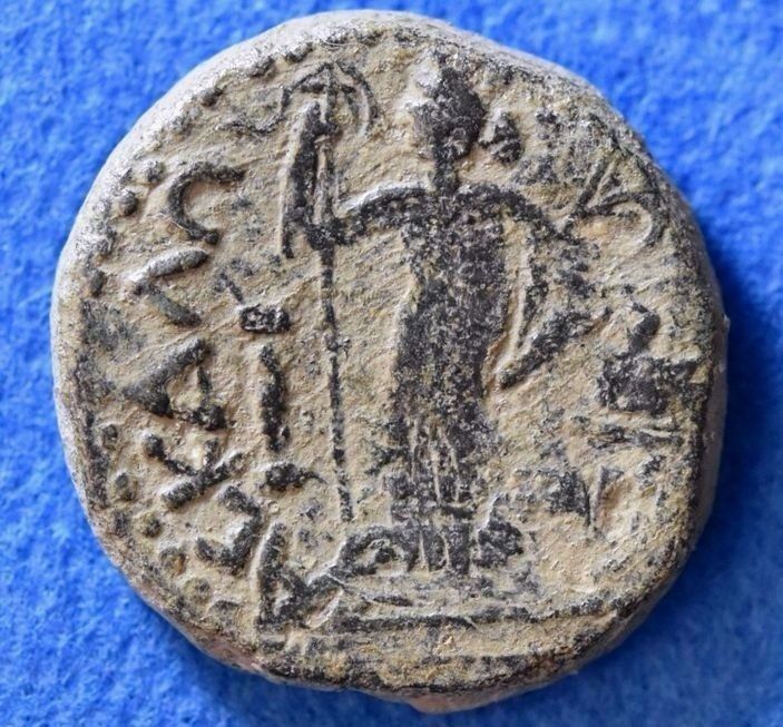JUDAEA / Poenicia Ascalon. Hadrian AD 117-138. Æ 22mm. Askalon Ancient City coin