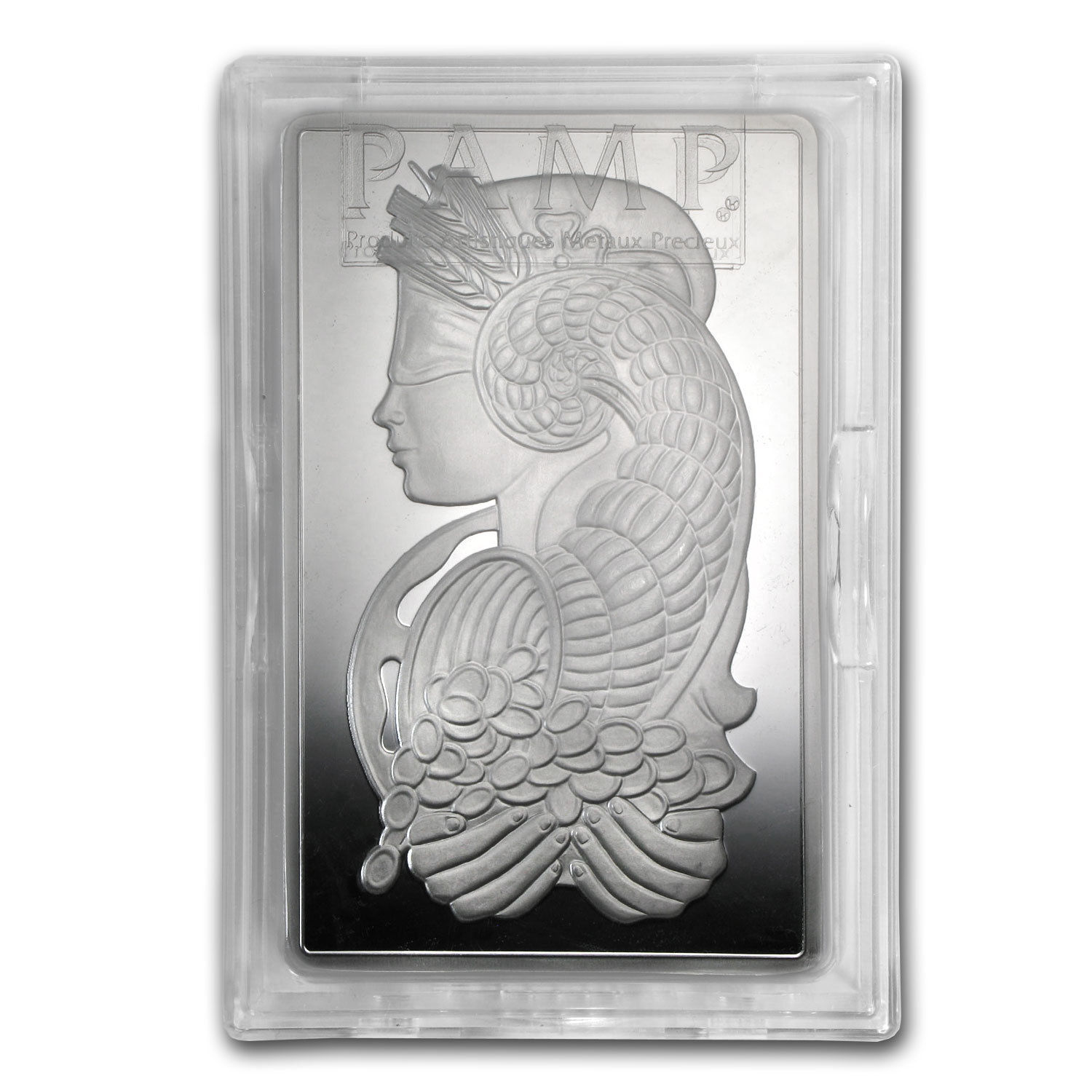 10 oz Silver Bar - PAMP Suisse (Fortuna, In Capsule w/Assay) - SKU #65699