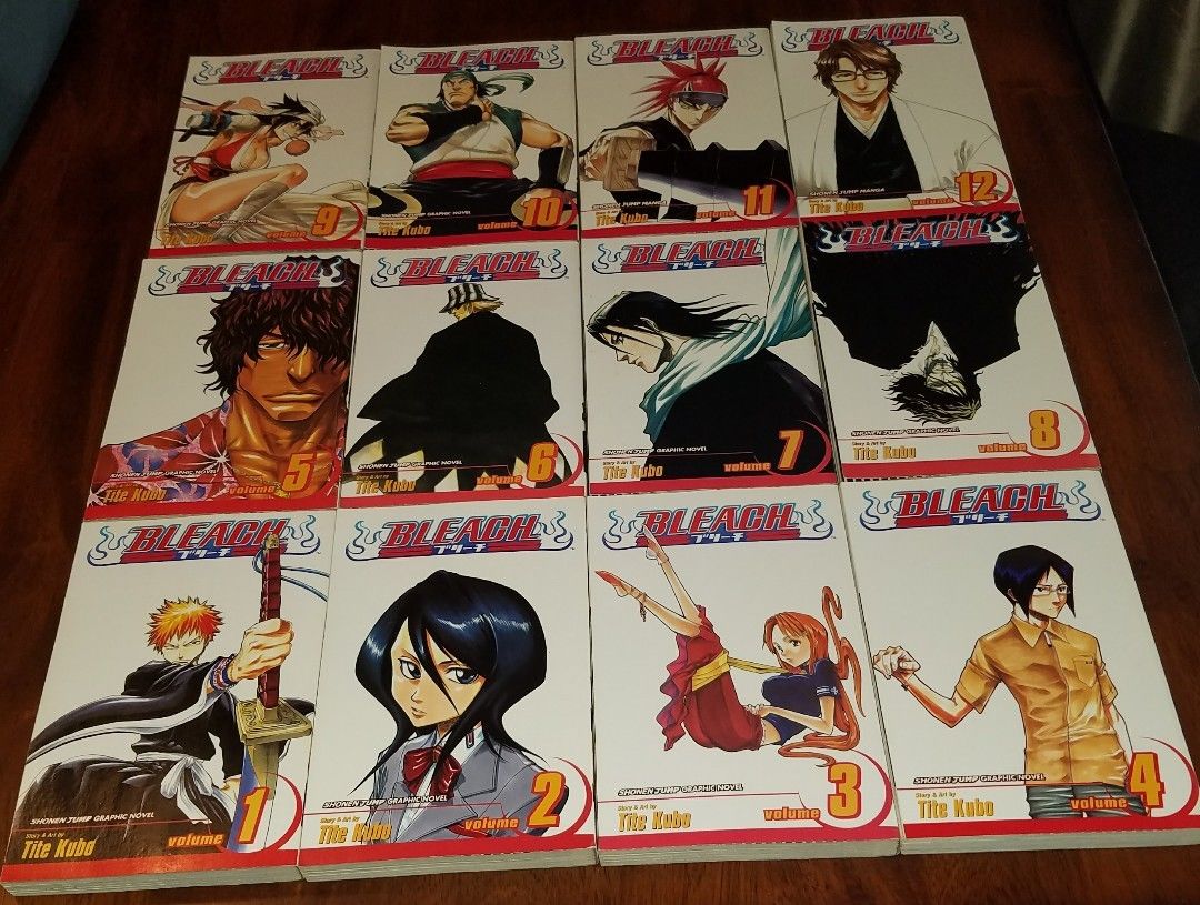 19 Bleach Manga 1 thru 19 Volumes Lot (English) Tite Kubo great condition