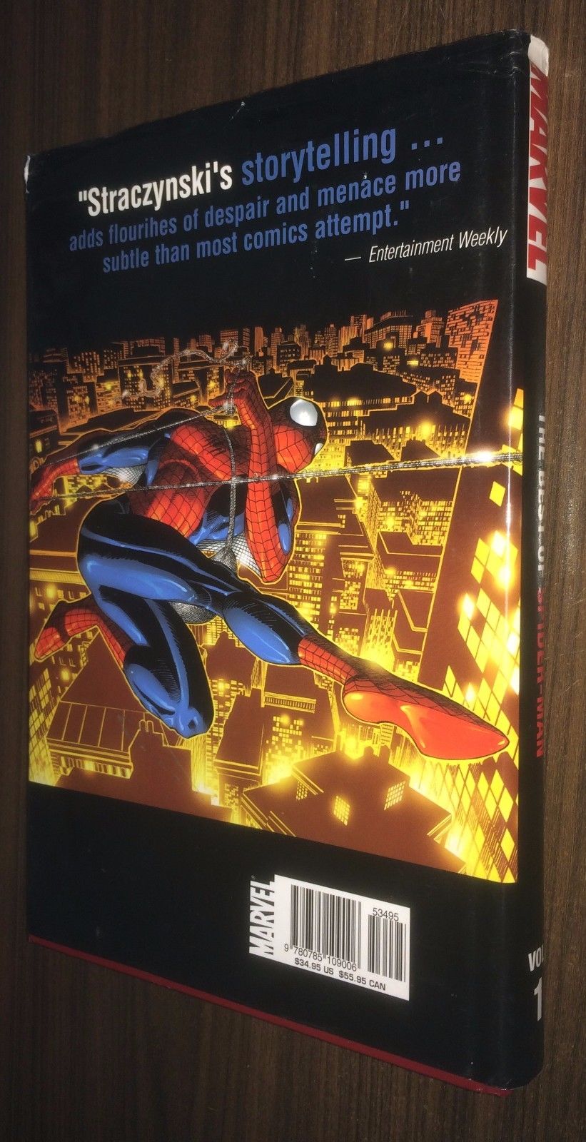 The BEST OF SPIDER-MAN Volume 1 Hardcover -- Straczynski -- OOP HC