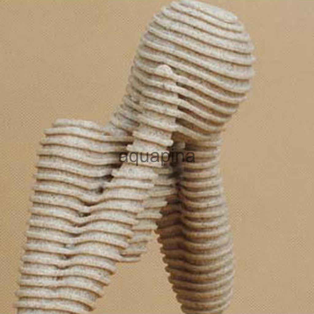 Sandstone Abstract Carving Statue Sculpture Hand Carved Figurine Home Decor