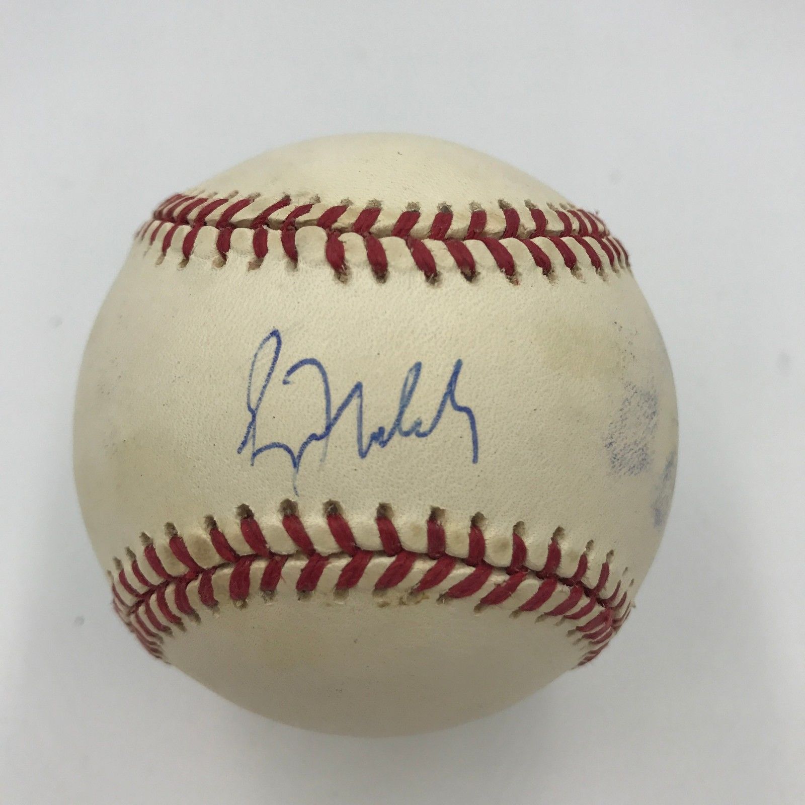 Greg Maddux Signed Autographed 1995 World Series Baseball PSA DNA COA #Z74507