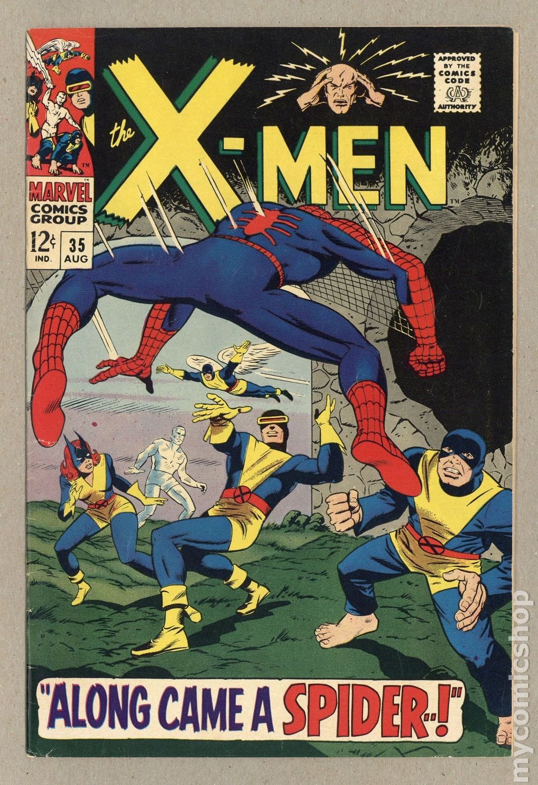 Uncanny X-Men (1963 1st Series) #35 FN- 5.5