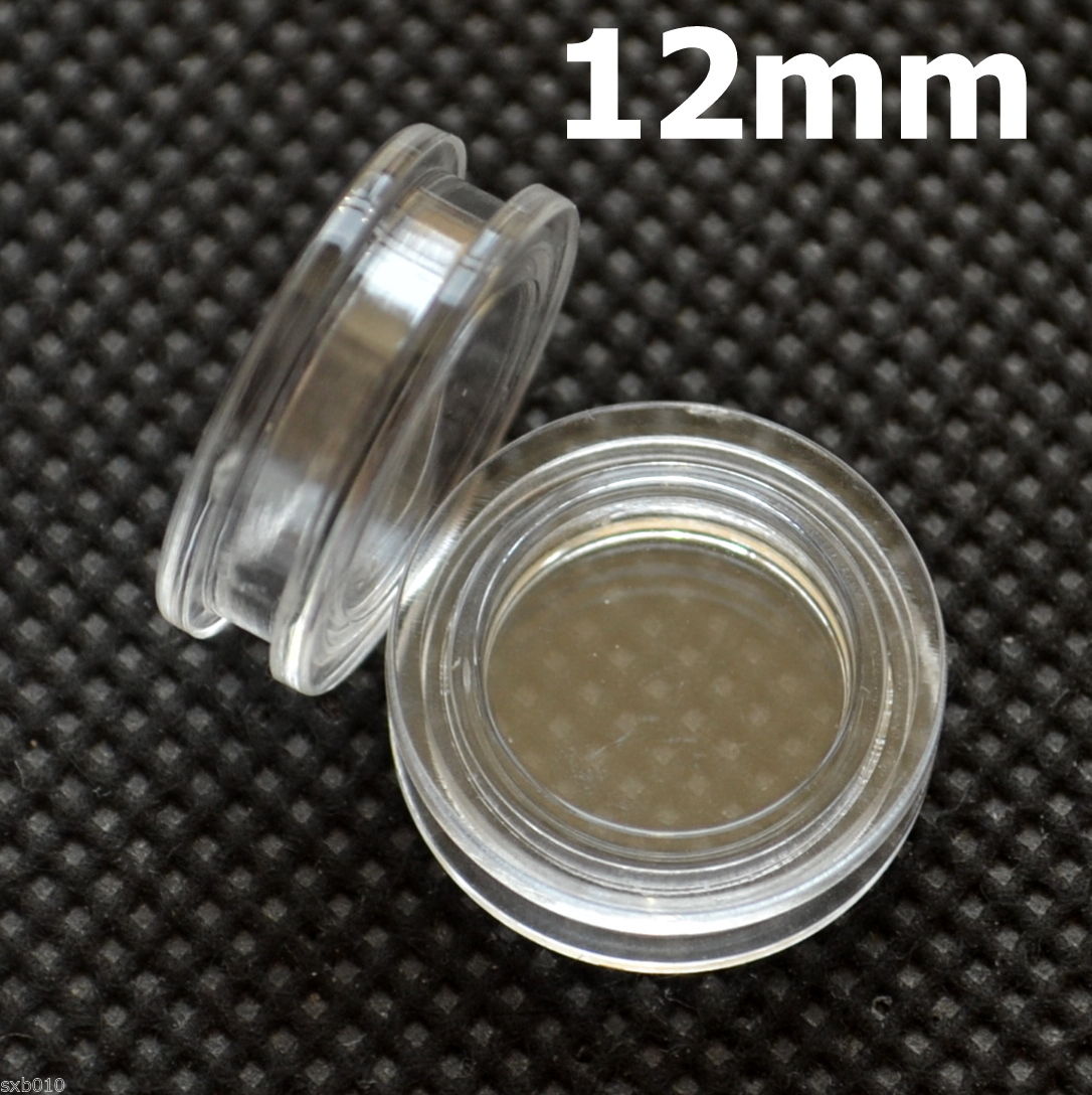 20 PCS DIRECT FIT AIRTIGHT COIN CAPSULES HOLDERS CAPSULES. 12 mm(0.47 inches)