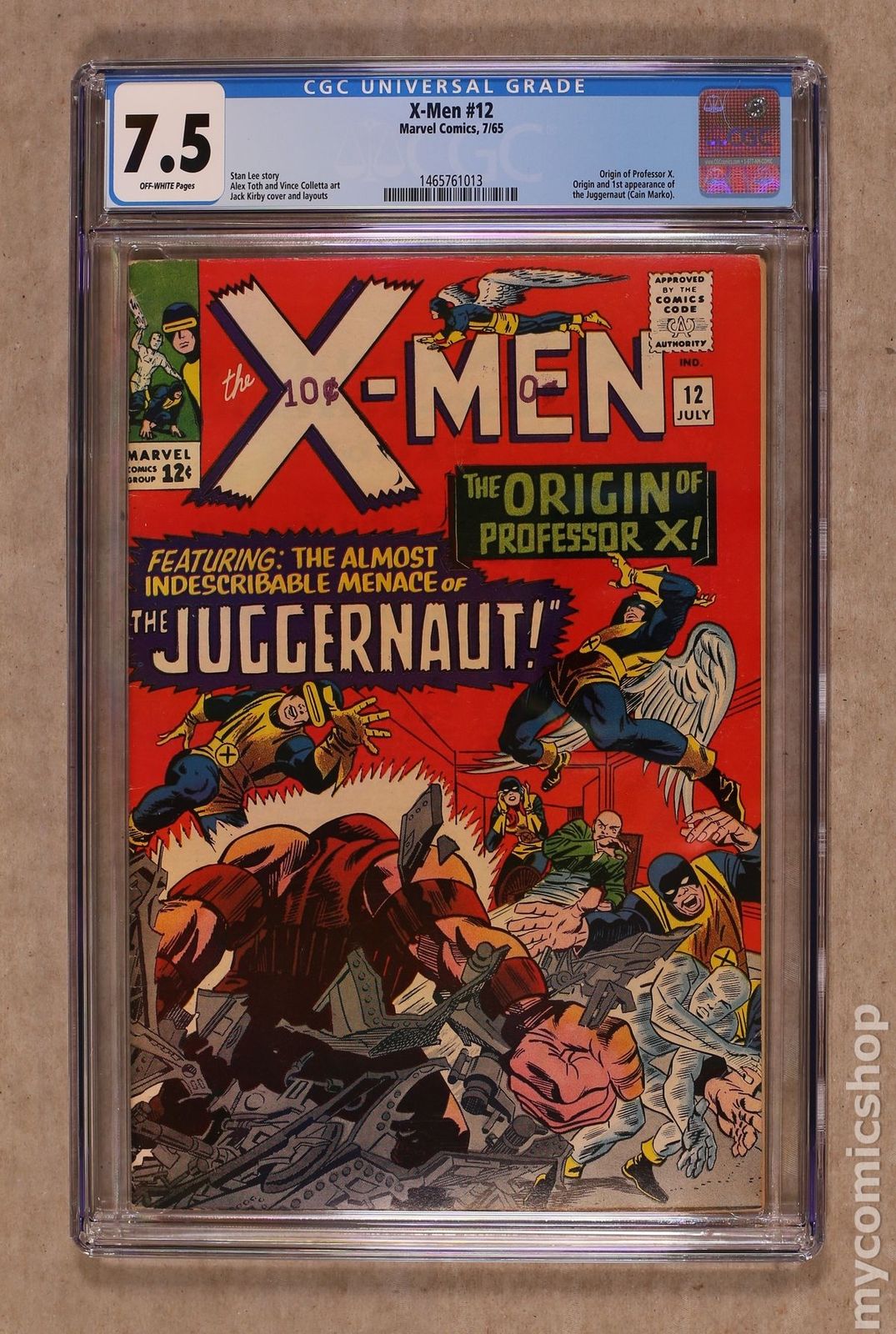 Uncanny X-Men (1963 1st Series) #12 CGC 7.5 1465761013