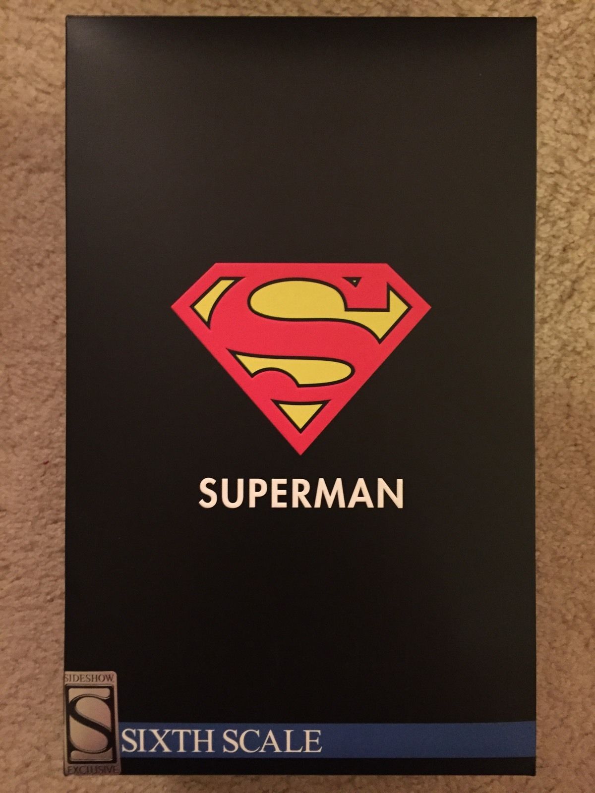 Sideshow EXCLUSIVE Sixth Scale Superman Figure - SOLD OUT, Never Been Displayed