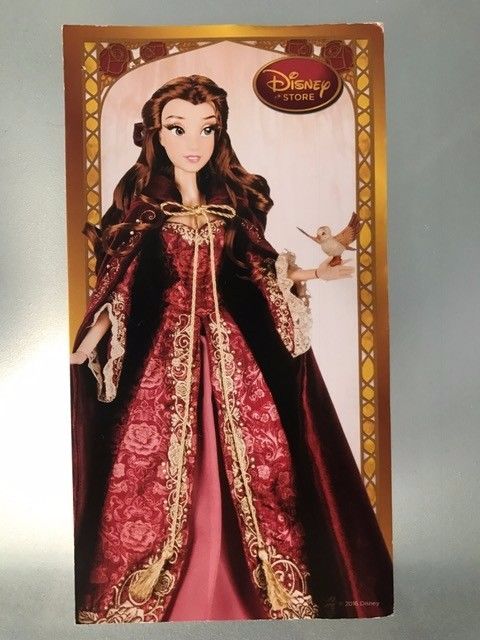 Disney Beauty and the Beast - Winter Belle Limited Edition Doll - Voucher Card