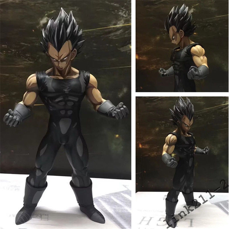 DragonBall Z Super Saiyan The Vegeta Black Chocolate Ver Figure 28CM