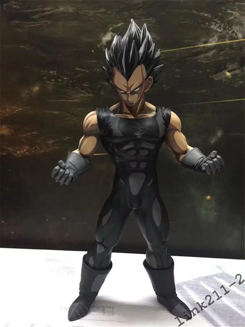 DragonBall Z Super Saiyan The Vegeta Black Chocolate Ver Figure 28CM