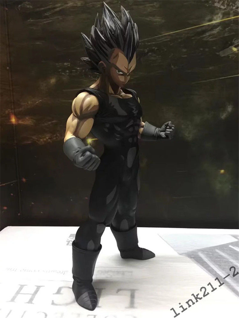 DragonBall Z Super Saiyan The Vegeta Black Chocolate Ver Figure 28CM