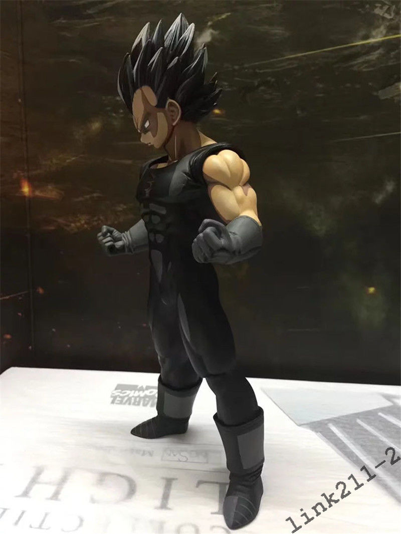 DragonBall Z Super Saiyan The Vegeta Black Chocolate Ver Figure 28CM