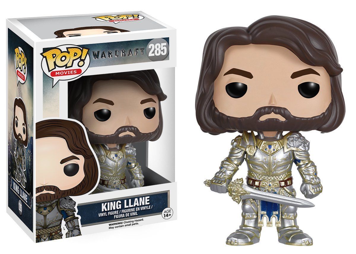 Funko Pop Movies - Warcraft: King Llane Vinyl Action Figure Collectible Toy 7470