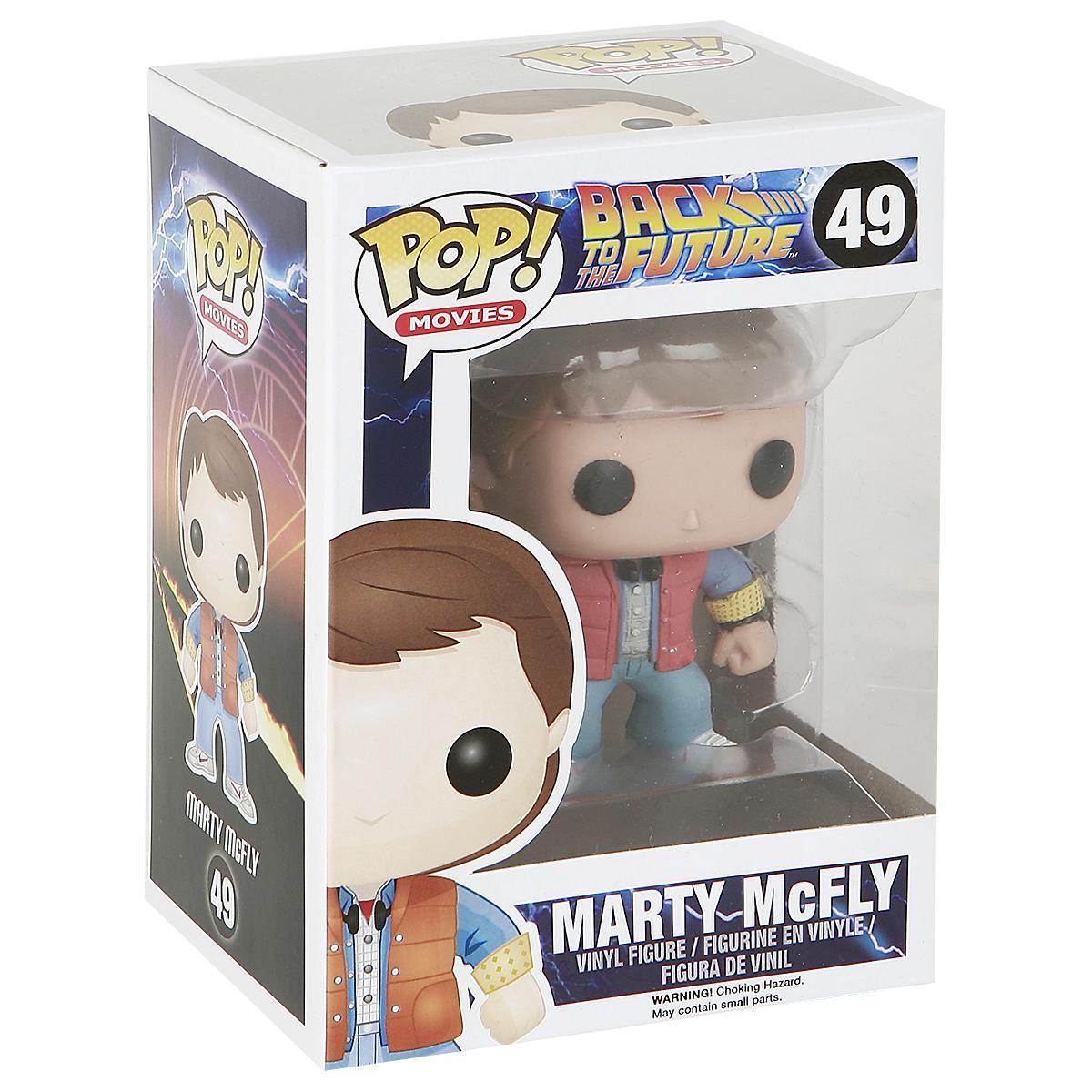 Funko Pop Movies Back To The Future Marty Vinyl Action Figure Collectible Toy