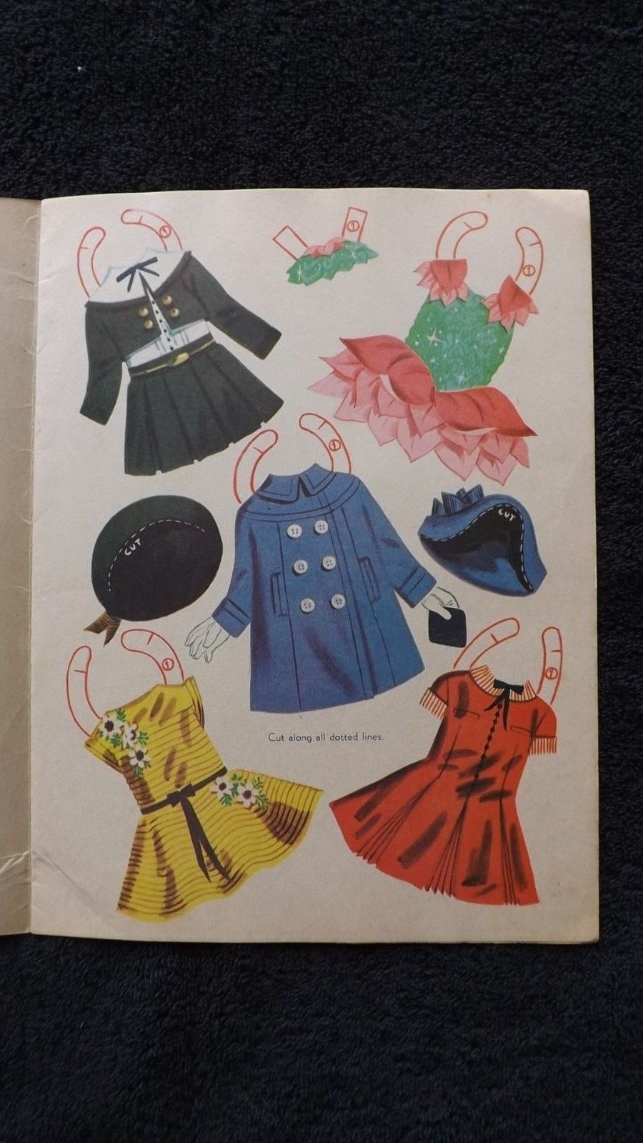 VINTAGE ORIGINAL 1959 SHIRLEY TEMPLE PAPER DOLLS UNCUT SAALFIELD #1739 10 CENTS