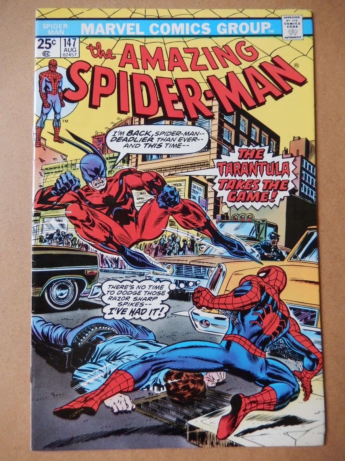 The Amazing Spider-Man #147 Gwen Stacy Clone Tarantula Nice Book John Romita