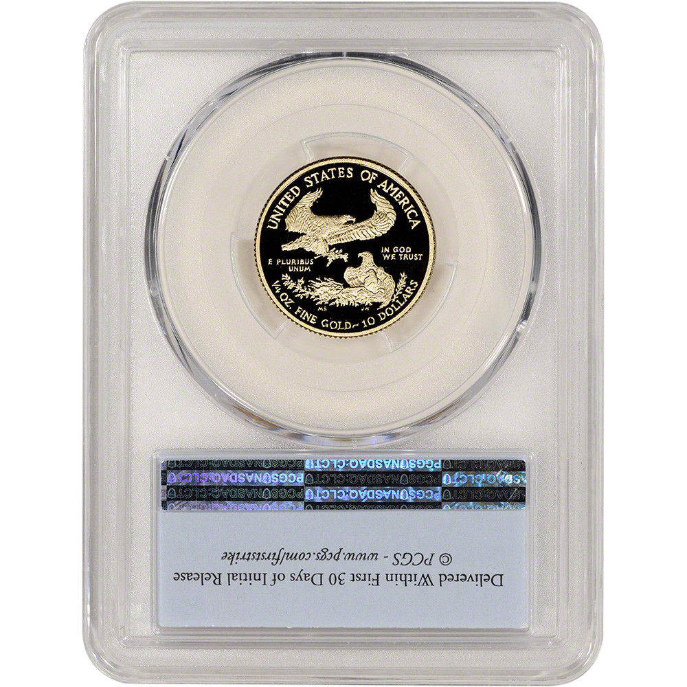 2017-W American Gold Eagle Proof (1/4 oz) $10 - PCGS PR70 DCAM - First Strike