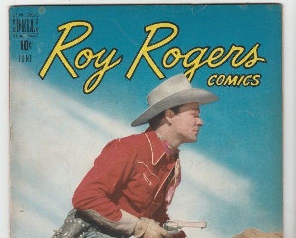 Roy Rogers Comics #18 strict FN- 6.0   Giant Golden Age Collection Found