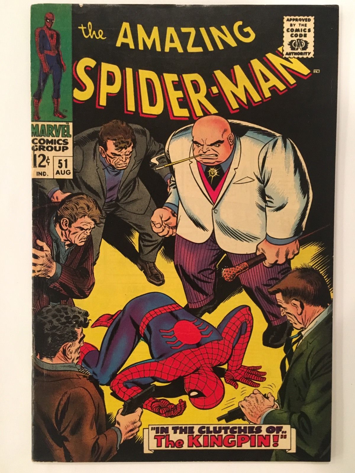 THE AMAZING SPIDER-MAN #51 2nd Appearance of the KINGPIN 1st JOE ROBERTSON Comic