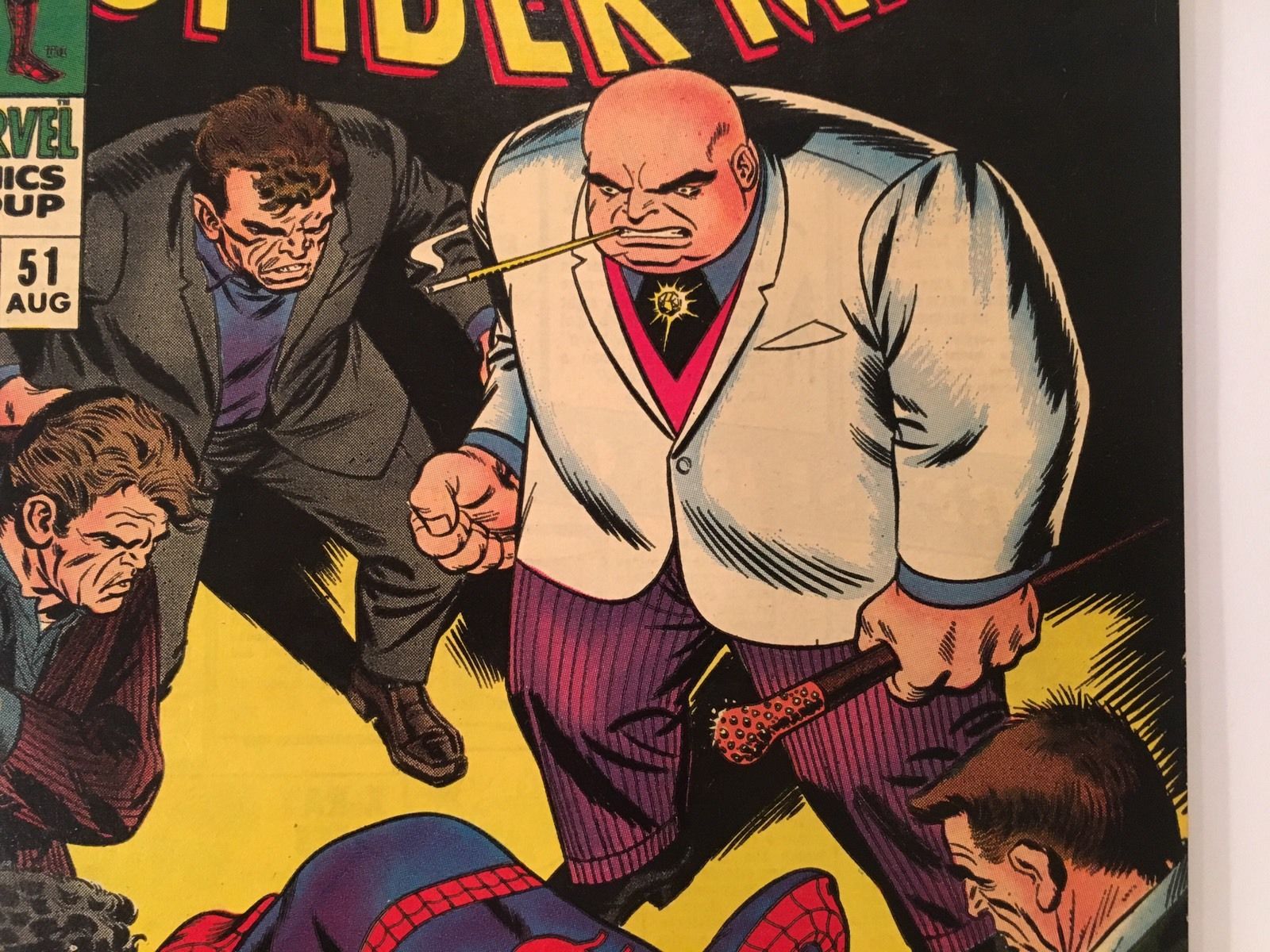 THE AMAZING SPIDER-MAN #51 2nd Appearance of the KINGPIN 1st JOE ROBERTSON Comic