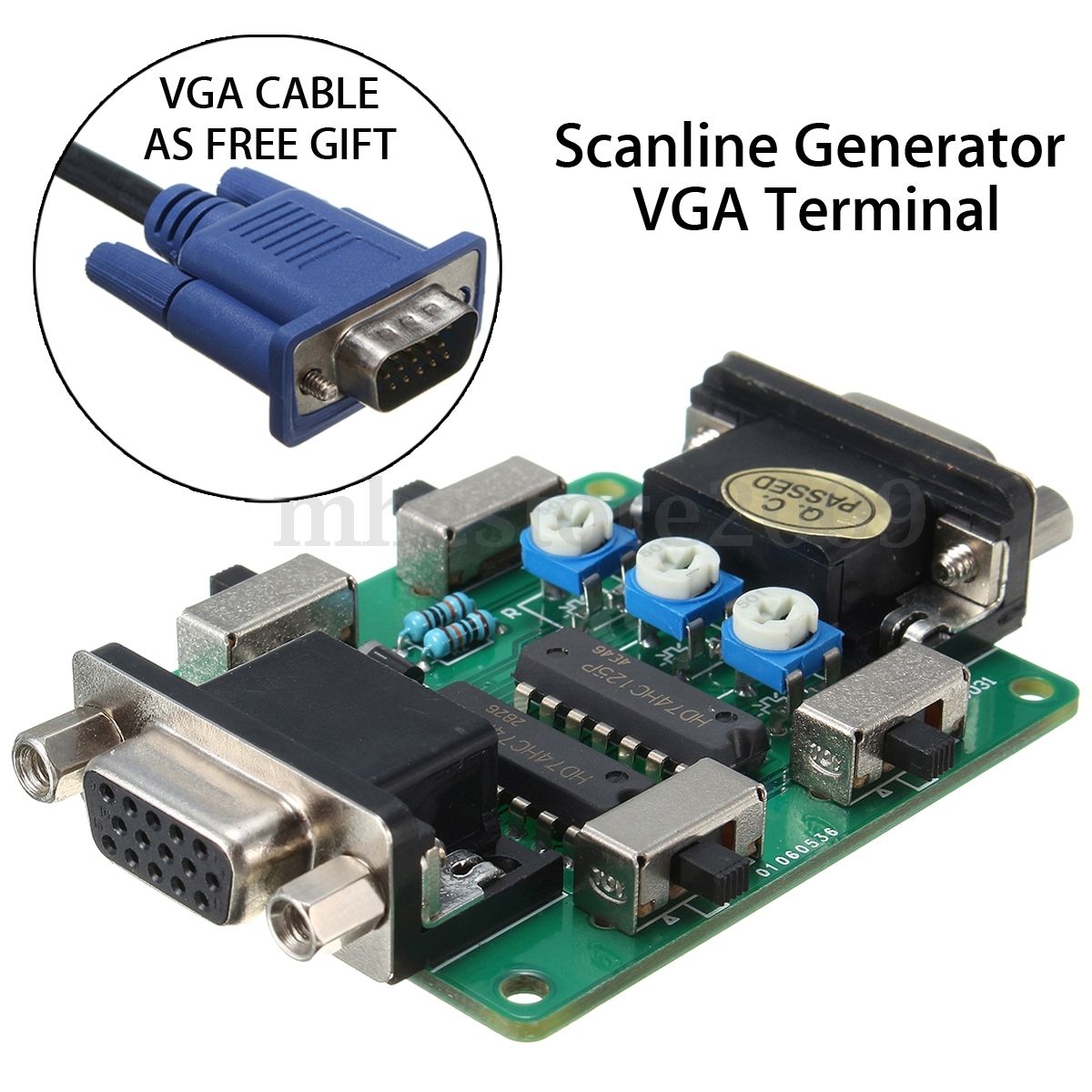 Scanline Generator VGA Connection For Retro Games Gamers MAME Arcade Machine