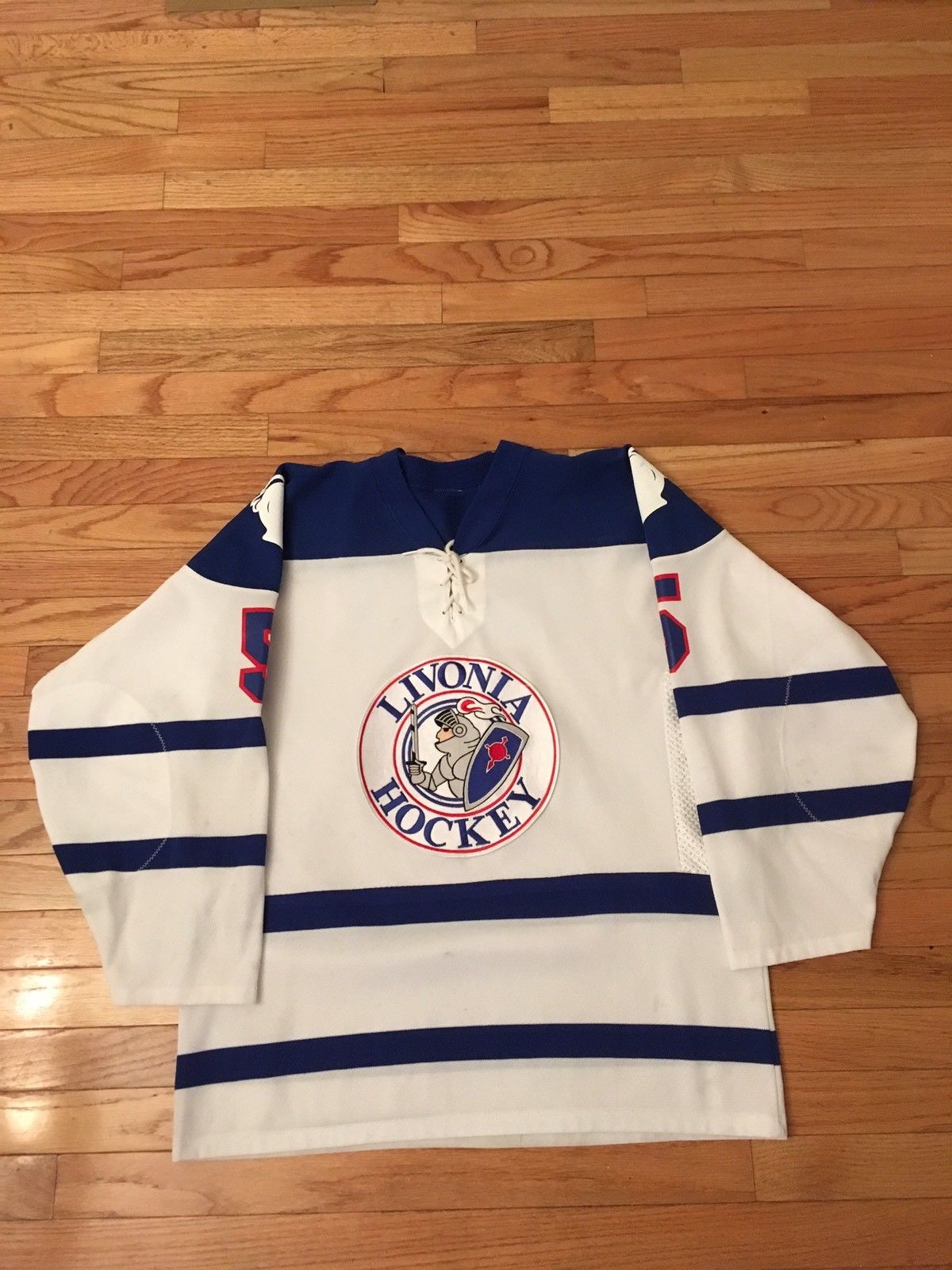 Megan Keller Livonia Hockey Association Game Used Jersey (Boston College)