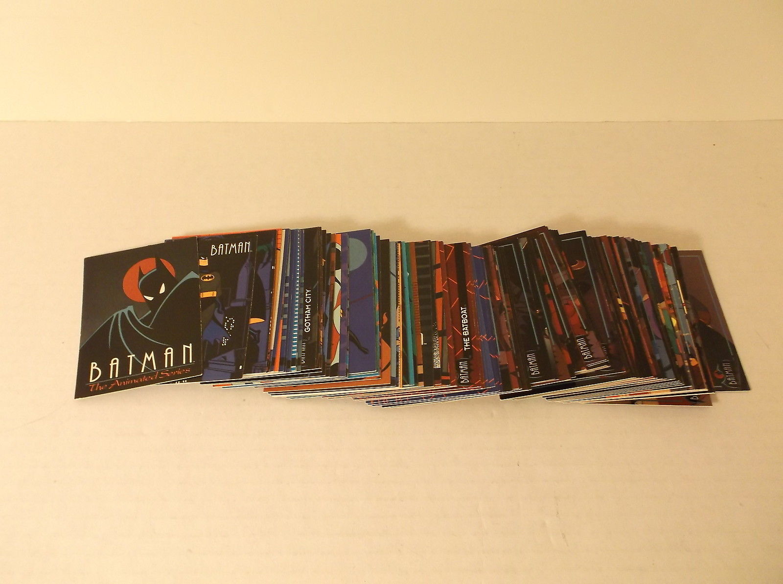 1993 Topps Batman The Animated Series 1 Complete 100 Trading Card Base Set