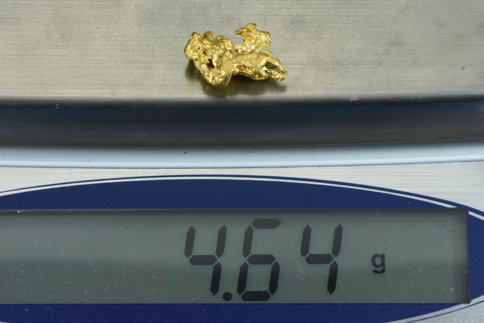 #1025 Natural Gold Nugget Australian 4.64 Grams Genuine