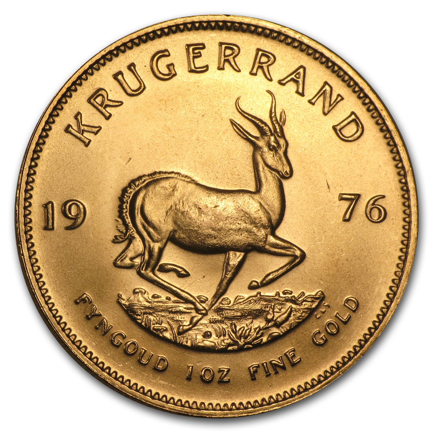 1976 South Africa 1 oz Gold Krugerrand - SKU #87903