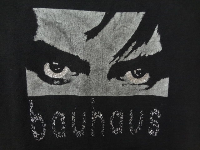 Bauhaus t shirt Vintage gothic rock post punk Band Tour Concert Size S #0289