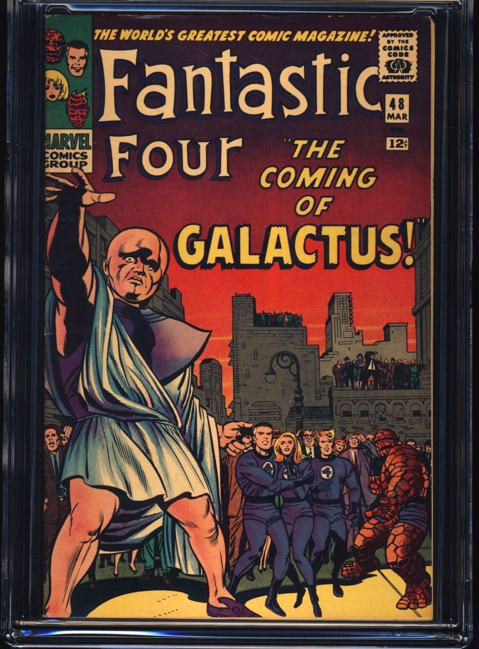 1966 FANTASTIC FOUR #48 CGC 8.0 VF 1ST APPEARANCE OF SILVER SURFER & GALACTUS