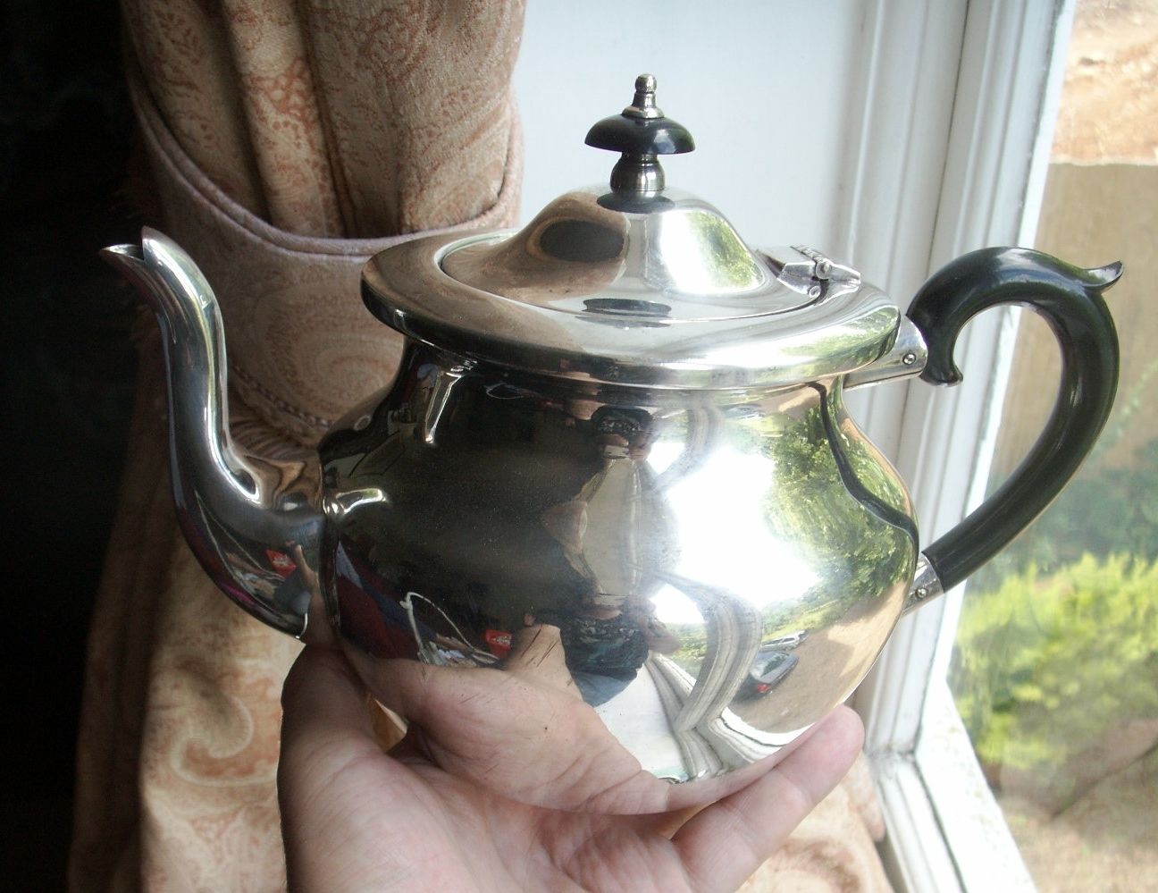 Old Vintage Antique English Silver Plated TW&S EPNS Teapot Set C.1920 4 piece