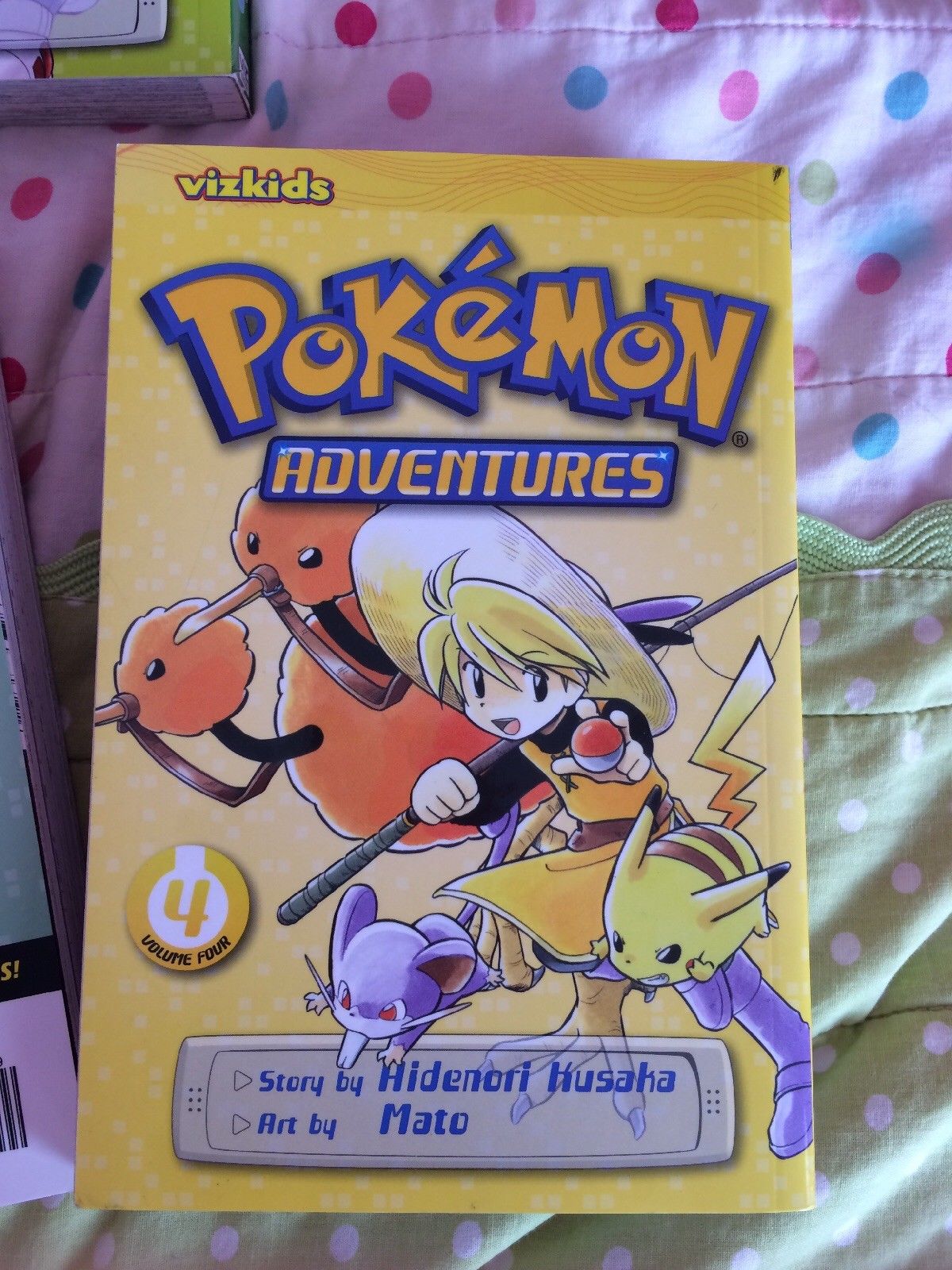 Pokemon Adventures Manga [Red and Blue] Volumes 1-7