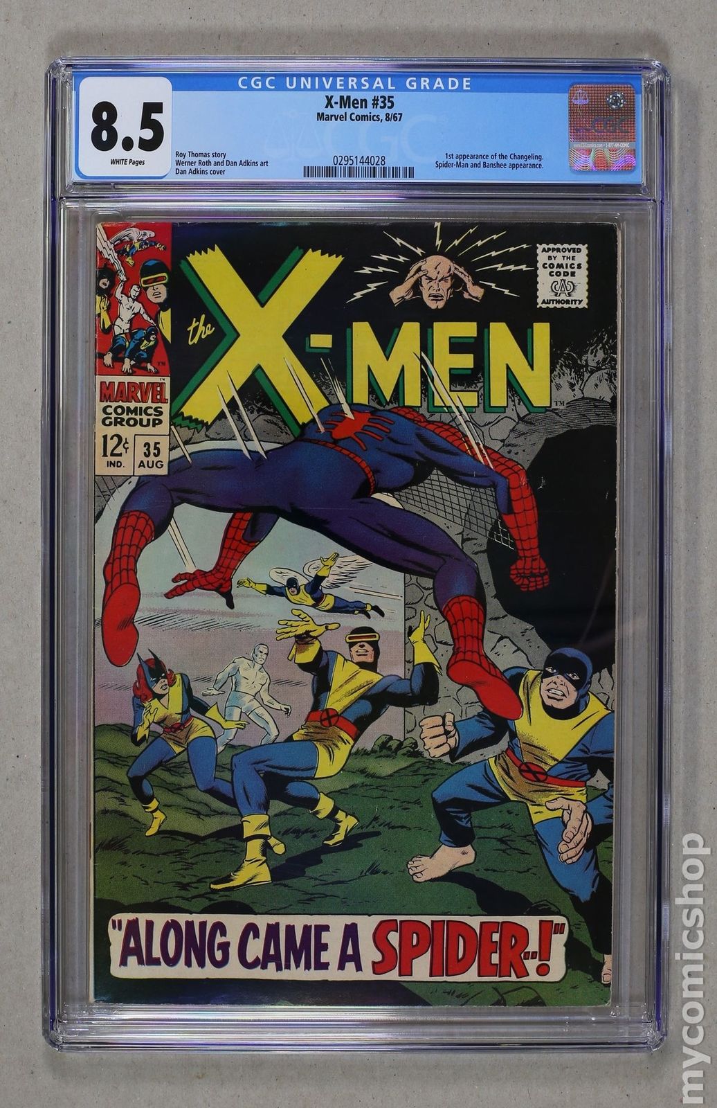 Uncanny X-Men (1963 1st Series) #35 CGC 8.5 0295144028