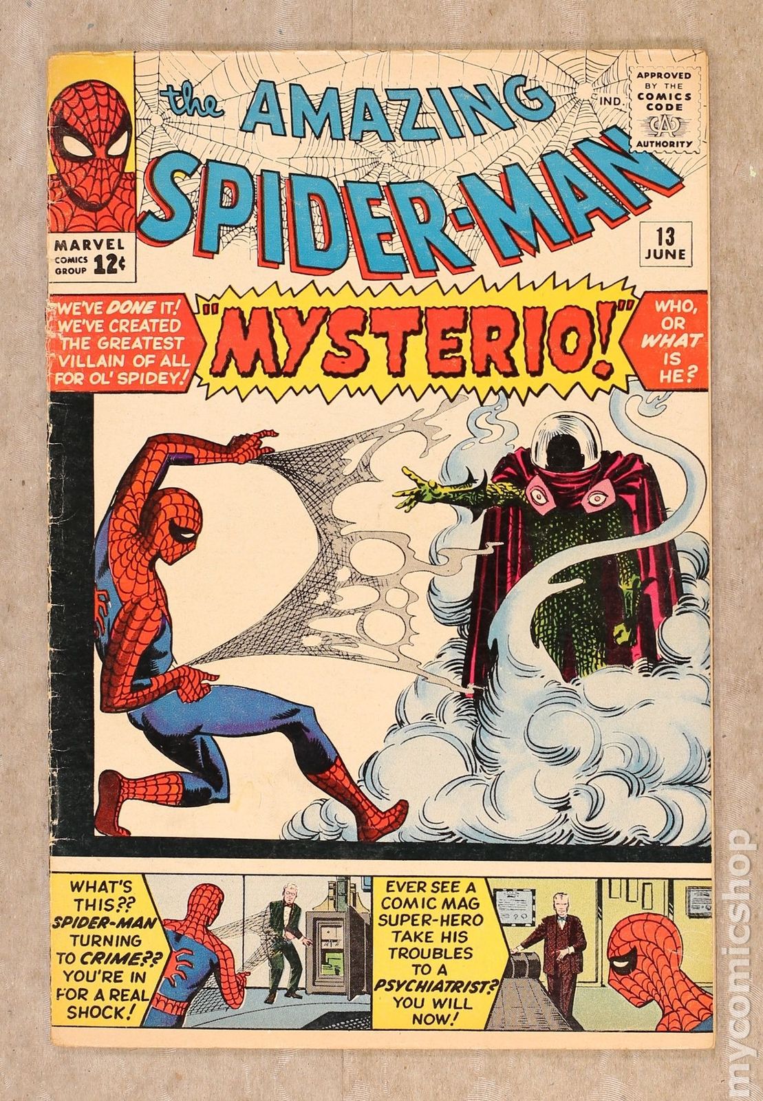 Amazing Spider-Man (1963 1st Series) #13 VG 4.0