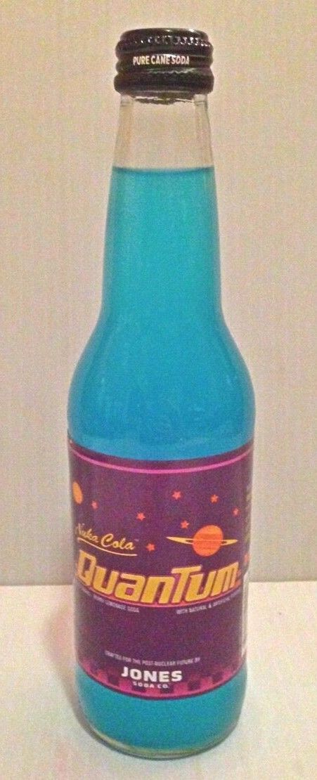 Fallout 4 Jones Soda Nuka Cola Quantum - Rare and Sold Out - Mint Condition!!!