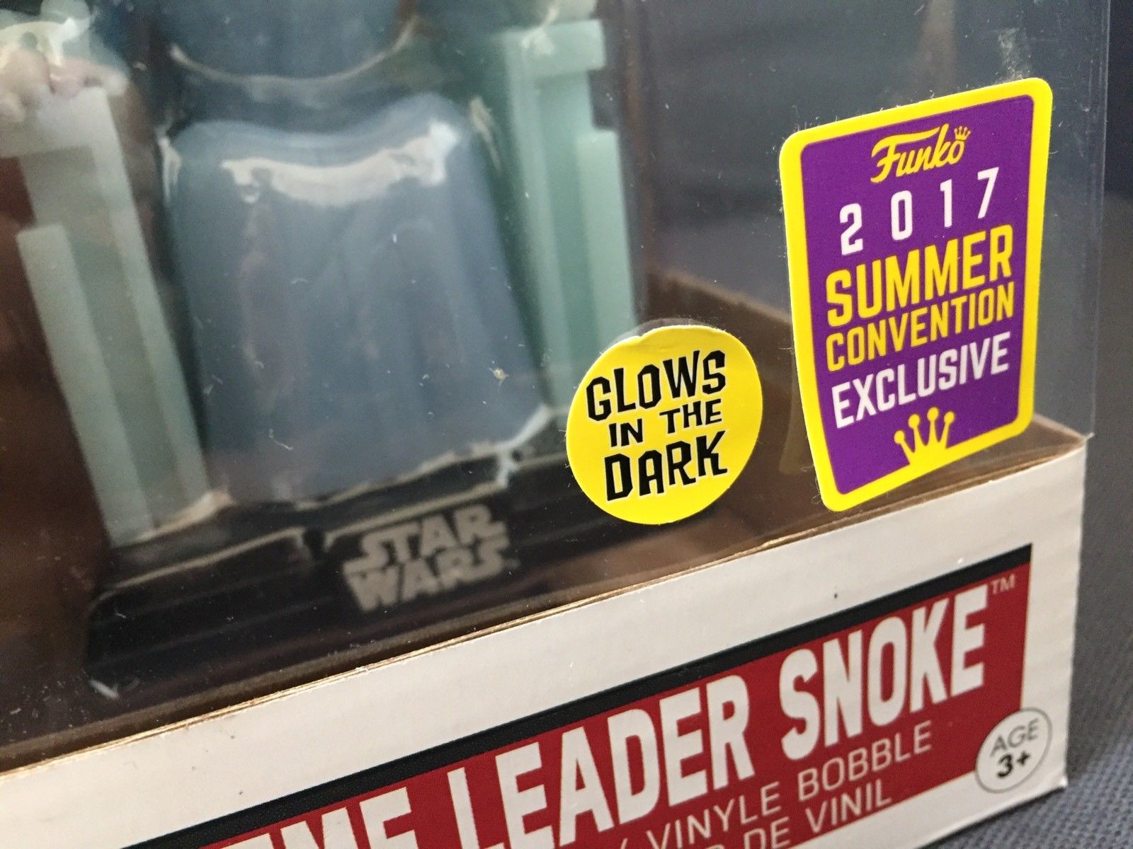 SDCC 2017 Funko Pop Star Wars Supreme Leader Snoke Amazon Exclusive