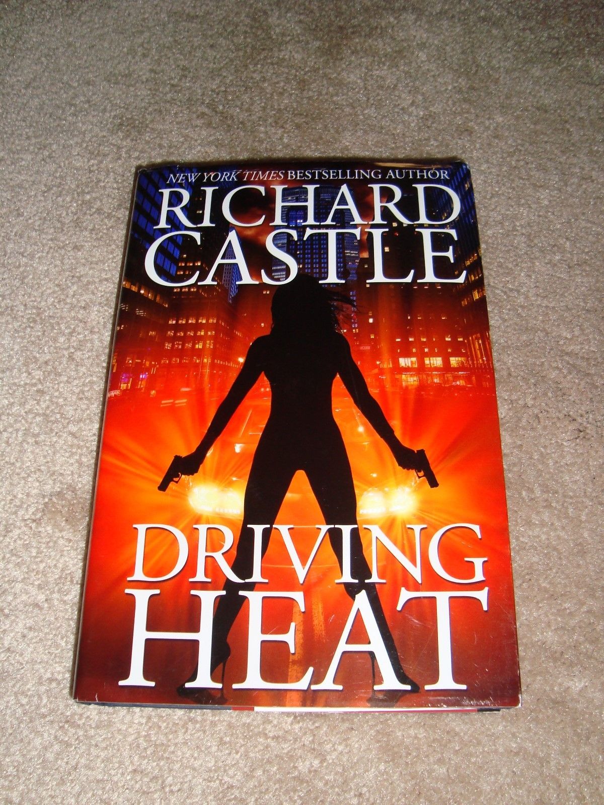 Driving Heat Richard Castle ABC TV Show Production Made Screen Used HC Prop Book