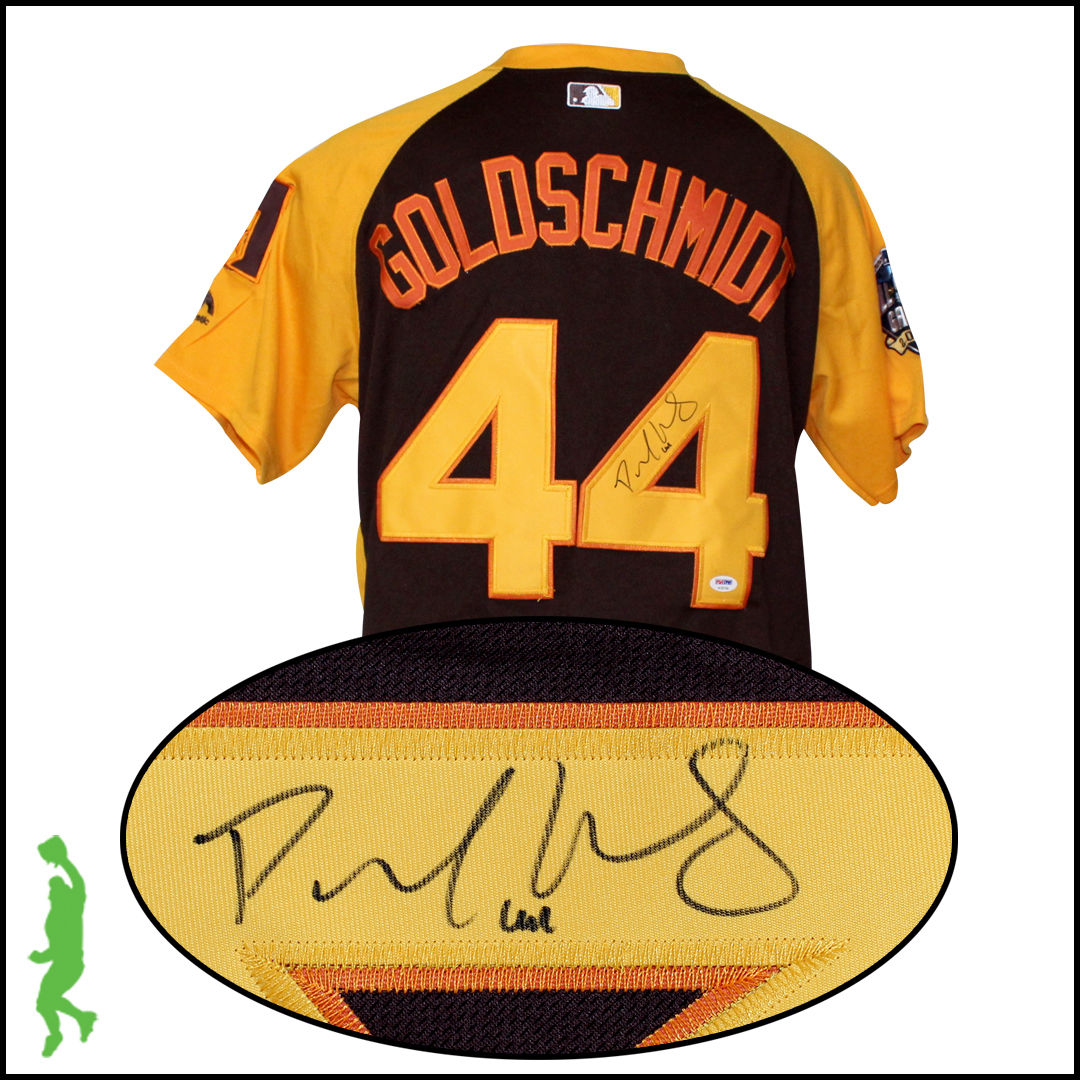 PAUL GOLDSCHMIDT AUTOGRAPHED SIGNED 2016 ALL-STAR BASEBALL JERSEY PSA/DNA COA