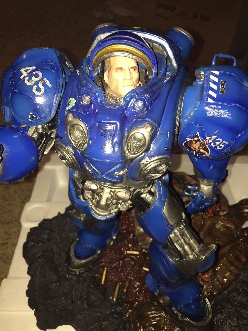 SIDESHOW Blizzard Starcraft II Tychus Findlay Statue EMPLOYEE SP EDITION #/550