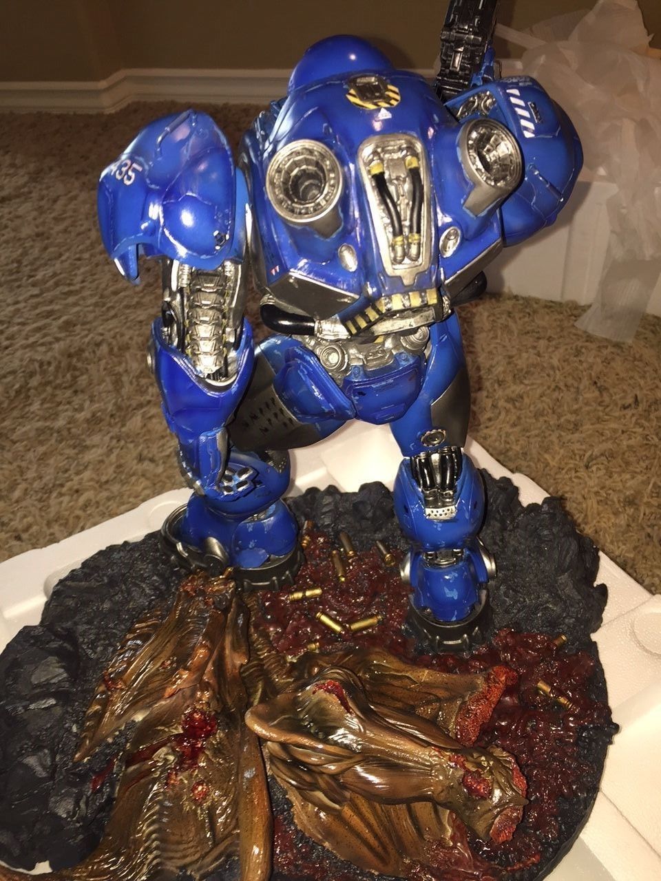 SIDESHOW Blizzard Starcraft II Tychus Findlay Statue EMPLOYEE SP EDITION #/550