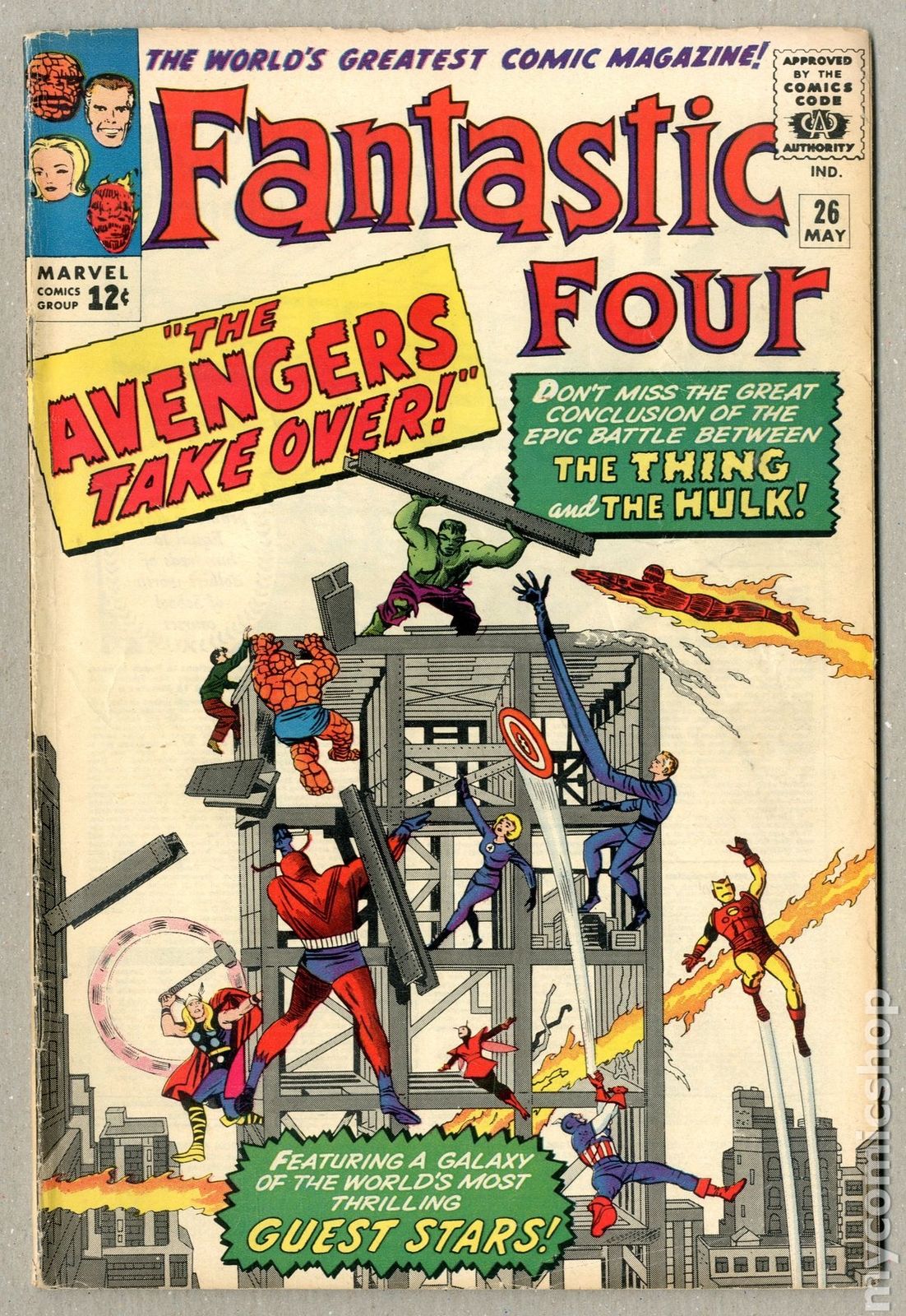 Fantastic Four (1961 1st Series) #26 VG+ 4.5