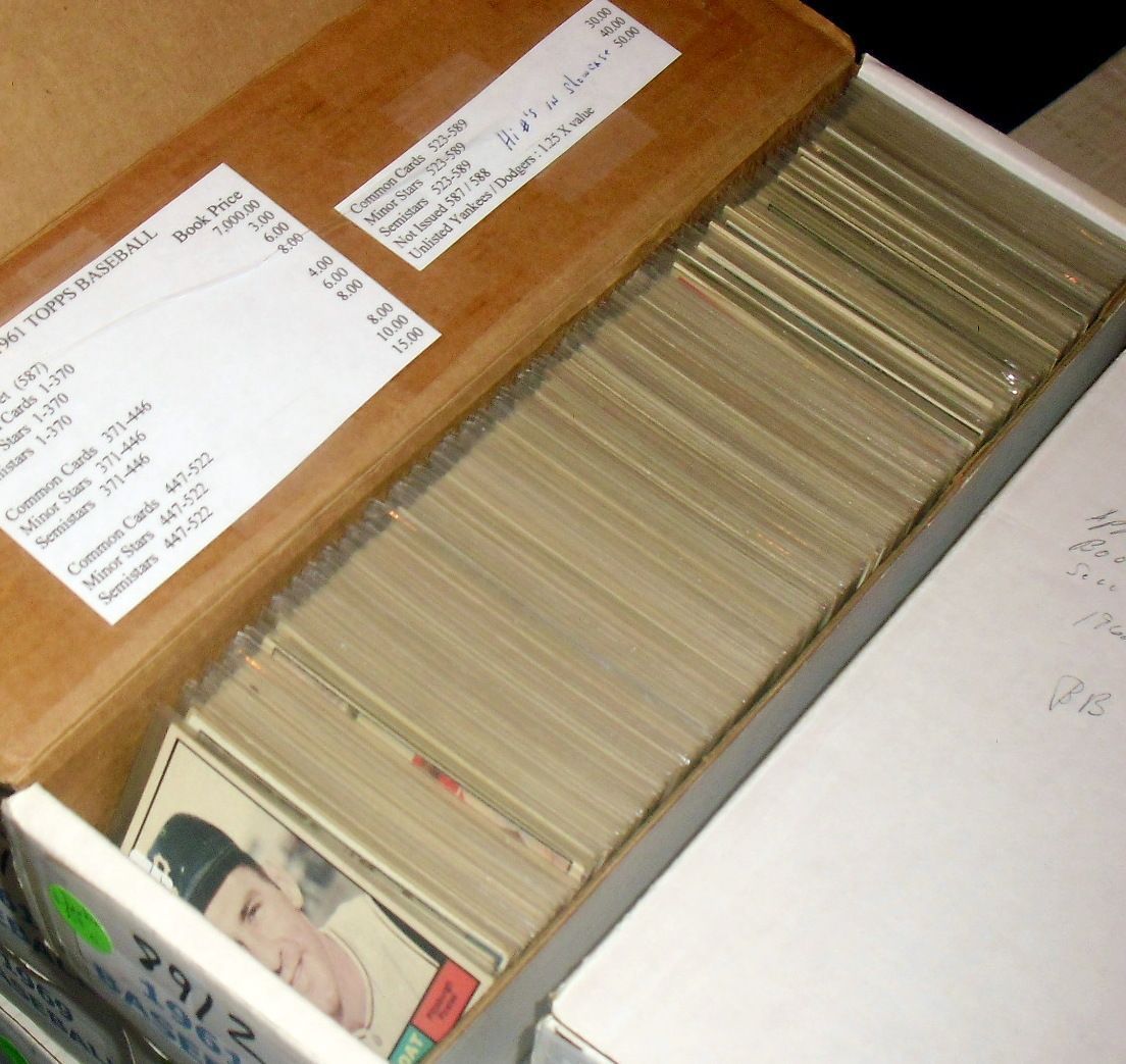 1960-69 TOPPS BASEBALL CARD LOT (10) *FROM 10,000 CARD SET BUILDER LOT* EX-NRMT