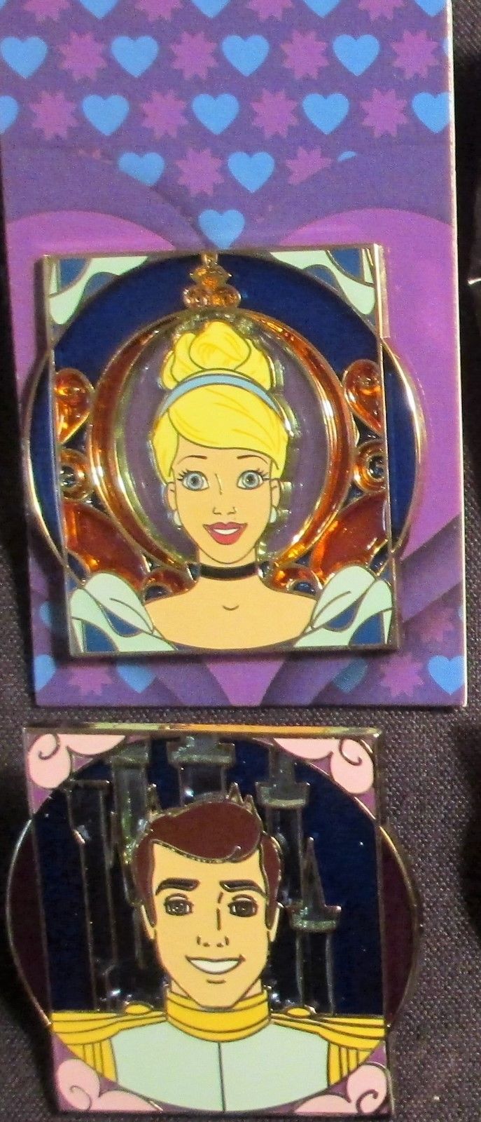 Disney-Royalty Mystery Set:  CINDERELLA AND PRINCE CHARMING Limited Release PIN