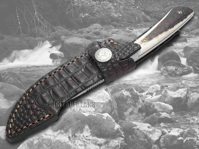 BOKER TREE BRAND Deer Stag Nicker Fixed Blade Stainless Hunting Knives Knife