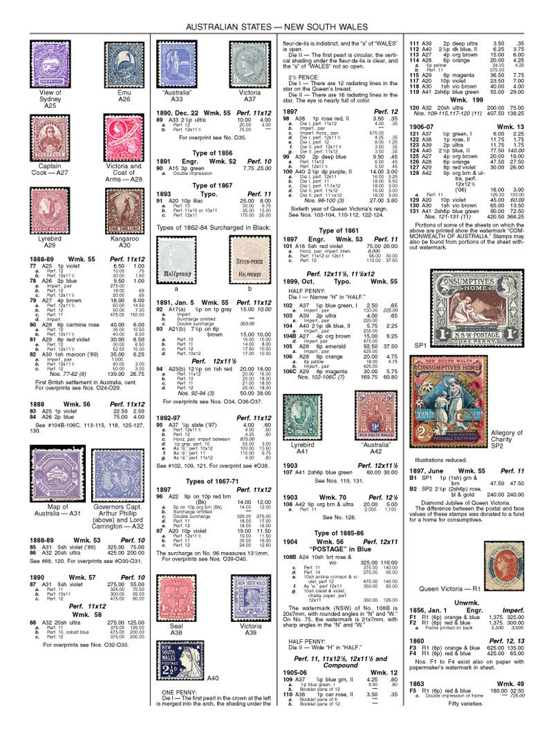 Scott 2008 - World Standard Postage Stamp Catalogue A-Z Volumes