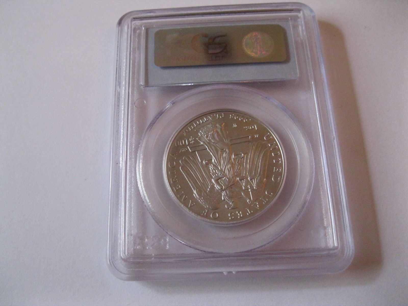 2008 W PLATINUM MS $100.00 COIN